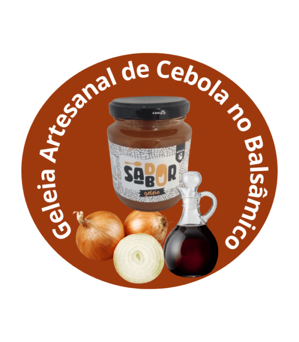 Geleia Artesanal de Cebola no Balsâmico