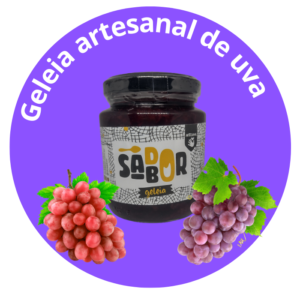 Geleia artesanal de uva