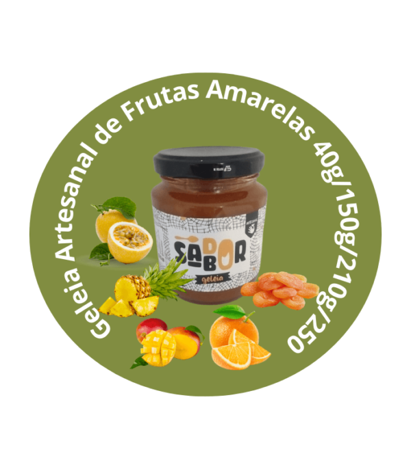 Geleia Artesanal de Frutas Amarelas